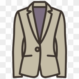 Blazer Clipart Black And White, HD Png Download - blazer png for photoshop