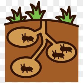 Ants Nest Clipart, HD Png Download - nest clipart png