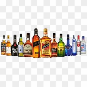 Bottle Line Up - Indian Whisky, HD Png Download - diageo logo png
