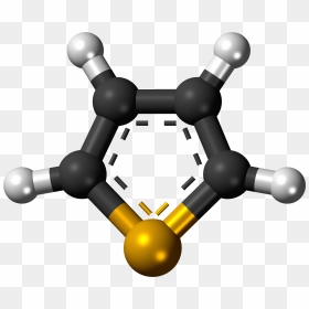 Selenophene 3d Balls - Heterocyclic Compound Clipart, HD Png Download - 15% png