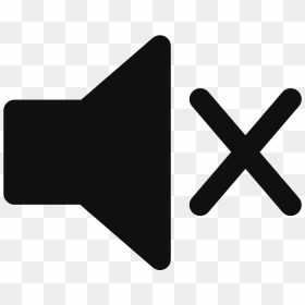 Mute Icon Png, Transparent Png - mute icon png