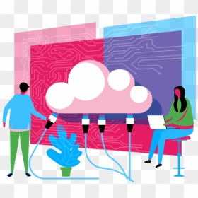 Cloud Computing Courses - Illustration, HD Png Download - cloud computing images png