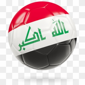 Glossy Soccer Ball - Iraq Soccer Ball, HD Png Download - soccer icon png