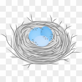 Sweetie"s Nest - Nest Clipart Black And White, HD Png Download - nest clipart png