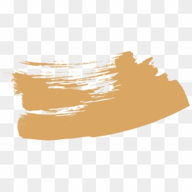 Gold Paint Stroke - Illustration, HD Png Download - gold paint stroke png