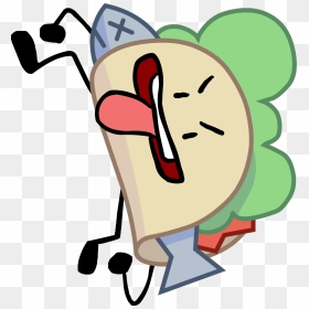 Transparent Cartoon Taco Png - Battle For Bfdi Taco, Png Download - taco.png