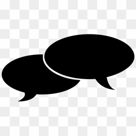 Talk Logo Black, HD Png Download - talk icon png
