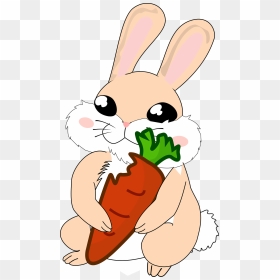 Garden Clipart Bunny - Gambar Kelinci Clip Art, HD Png Download - kawaii bunny png