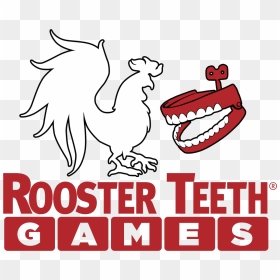 Rooster Teeth Wiki - Rooster Teeth Games Logo, HD Png Download - rooster teeth logo png