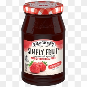 Smuckers Simply Fruit Strawberry, HD Png Download - strawberry png images