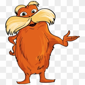 How To Draw The Lorax By Dr - Lorax Dr Seuss Drawing, HD Png Download - truffula tree png