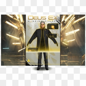 With The Title Character, Adam Jensen Himself And Was - Deus Ex Mankind Divided Complex, HD Png Download - adam jensen png