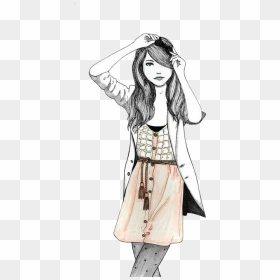 Thumb Image - Fashion Girls Drawing, HD Png Download - chicas png