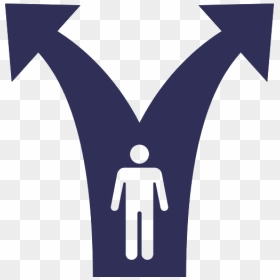 Decision - Fork In The Road Icon, HD Png Download - decision png