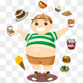 Svg Black And White Download Childhood Obesity Overweight, HD Png Download - obesity png