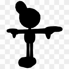 Download Zip Archive - Mr Game And Watch T Pose, HD Png Download - game and watch png