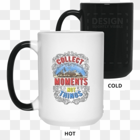 Collect The Moments Color Changing Mug 15 Oz - Mug, HD Png Download - julian edelman png