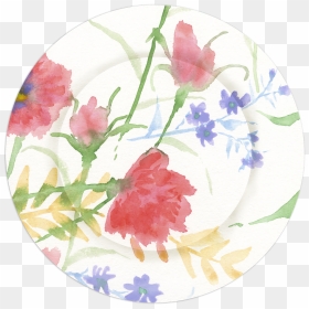 Ff1664 Watercolor Summer Garden, HD Png Download - watercolor peonies png