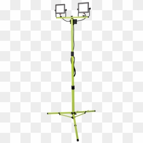 Slide Image - Luceco Twin Tripod Work Light, HD Png Download - cross shadow png