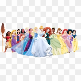 Disney All The Princess, HD Png Download - moana characters png