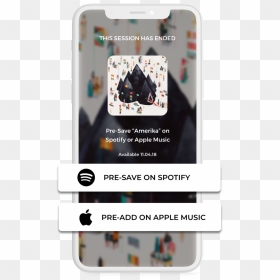 Wave Allows Fans To Listen To New Music With You One - Iphone, HD Png Download - available on spotify png