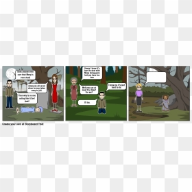 Comic About Impact Of Water Shortage, HD Png Download - american horror story png