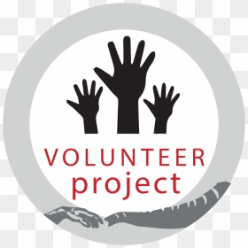 Volunteer Project - Hands Raised Transparent Background, HD Png Download - volunteers png