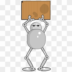 Robot, HD Png Download - protest sign png