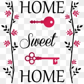 Teepublic, HD Png Download - home sweet home png