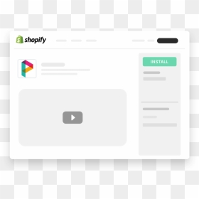 Screenshot, HD Png Download - shopify png