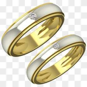 Daniel & Dana Love Bands - Engagement Ring, HD Png Download - couple rings png