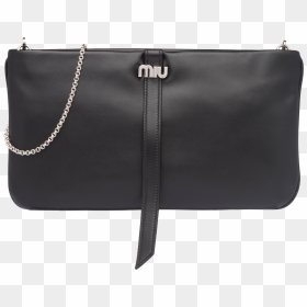 Nappa Leather Clutch - Dog Necklace, HD Png Download - leather bag png