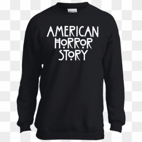 American Horror Story Ahs Logo Youth Ls Shirt/sweatshirt/hoodie - American Horror Story, HD Png Download - american horror story png