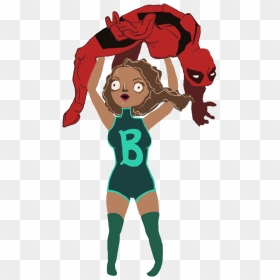 Illustration By Kimberly Decker - Cartoon, HD Png Download - beyonce face png
