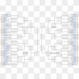 March Madness Bracket Movies, HD Png Download - tournament bracket png