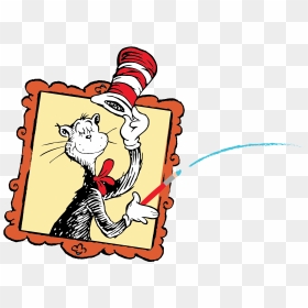 Cat In The Hat - Cartoon, HD Png Download - truffula tree png