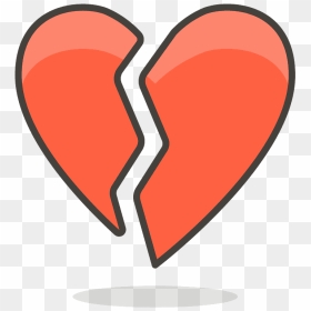 Corazón Roto Clipart - Broken Heart Clipart, HD Png Download - corazon roto png