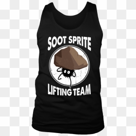 Soot Sprite Lifting Team T Shirts, Tees & Hoodies - Chametz, HD Png Download - soot sprite png