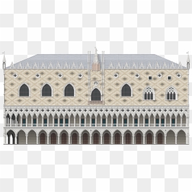 Street In Venice, Italy, Png V - Piazza San Marco, Transparent Png - city street png