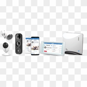 Q4 Promo Family Shot Horiz Rgb - Alula Security, HD Png Download - cameras png