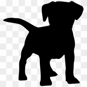 Dog Obedience Clipart Png Library Library Dog Training - Dog Vector Silhouette Free, Transparent Png - listones png