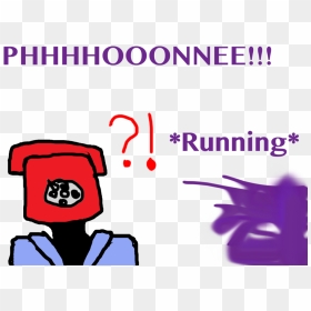 Purple Guy And Phone Guy Hug Fnaf - Fnaf Gif Phone Guy, HD Png Download - guy running png