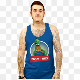 T Shirt , Png Download - Jojos Bizzare Adventure Tattoo, Transparent Png - mr t png