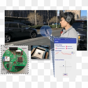 Pedestrian Audio Wearable System, HD Png Download - pedestrian png