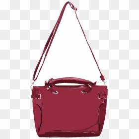 Luxury Bag Png Vector, Transparent Png - leather bag png