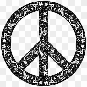 Clip Art Peace Sign, HD Png Download - paloma de la paz png
