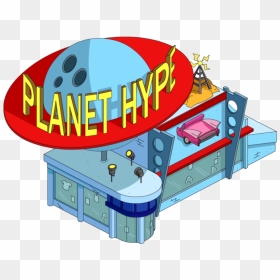 Simpsons Planet Hype , Png Download - Planet Hype Tapped Out, Transparent Png - hype png