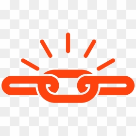 Orange Chain Icon For Durable Hunting Chair - Strong Icon, HD Png Download - chain icon png