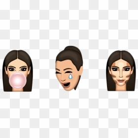 #kimkardashian #kimoji #emoji, HD Png Download - kimoji png