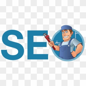 Seo For A Plumber - Cartoon, HD Png Download - plumber png
